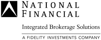 NATIONAL FINANCIAL INTEGRATED BROKERAGE SOLUTIONS A FIDELITY INVESTMENTS COMPANY