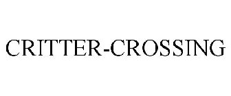 CRITTER-CROSSING