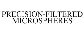 PRECISION-FILTERED MICROSPHERES