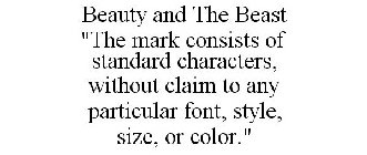BEAUTY AND THE BEAST 