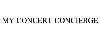 MY CONCERT CONCIERGE