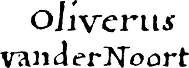 OLIVERUS VANDER NOORT