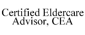 CERTIFIED ELDERCARE ADVISOR, CEA