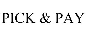 PICK & PAY