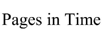 PAGES IN TIME