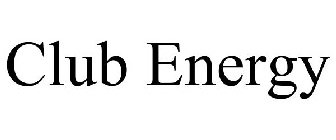 CLUB ENERGY