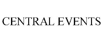 CENTRAL EVENTS