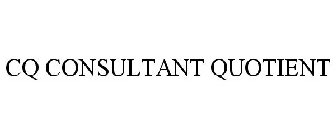 CQ CONSULTANT QUOTIENT