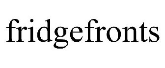 FRIDGEFRONTS