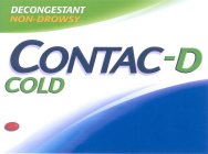 CONTAC-D COLD DECONGESTANT NON-DROWSY