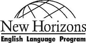 NEW HORIZONS ENGLISH LANGUAGE PROGRAM