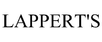 LAPPERT'S