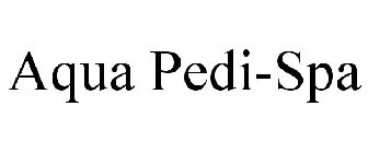 AQUA PEDI-SPA
