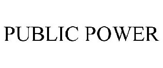 PUBLIC POWER