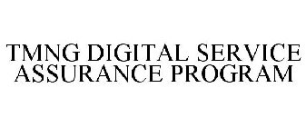 TMNG DIGITAL SERVICE ASSURANCE PROGRAM