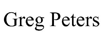 GREG PETERS