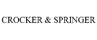 CROCKER & SPRINGER