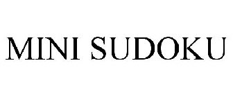 MINI SUDOKU