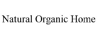 NATURAL ORGANIC HOME