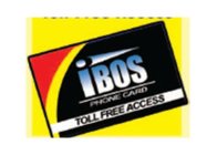 IBOS PHONE CARD TOLL FREE ACCESS