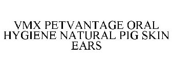 VMX PETVANTAGE ORAL HYGIENE NATURAL PIG SKIN EARS