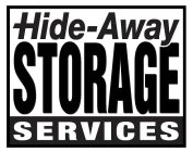 HIDE-AWAY STORAGE SERVICES