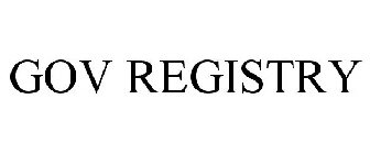 GOV REGISTRY