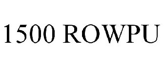 1500 ROWPU