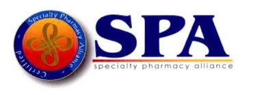 SPA SPECIALTY PHARMACY ALLIANCE CERTIFIED