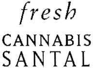 FRESH CANNABIS SANTAL