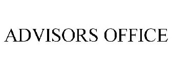ADVISORS OFFICE