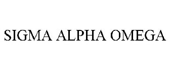 SIGMA ALPHA OMEGA