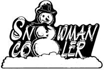 SNOWMAN COOLER