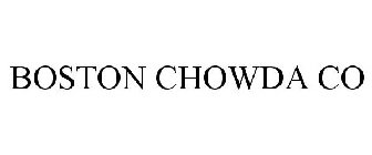 BOSTON CHOWDA CO
