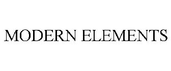 MODERN ELEMENTS