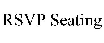 RSVP SEATING