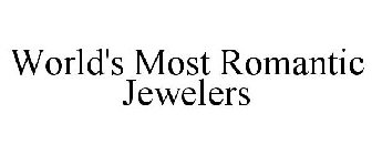 WORLD'S MOST ROMANTIC JEWELERS