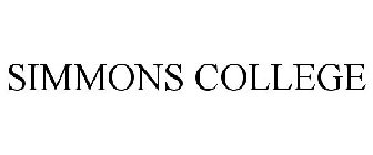 SIMMONS COLLEGE