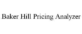 BAKER HILL PRICING ANALYZER