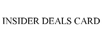 INSIDER DEALS CARD