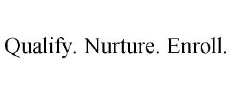 QUALIFY. NURTURE. ENROLL.