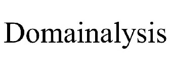 DOMAINALYSIS