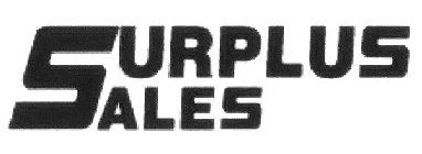 SURPLUS SALES