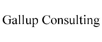 GALLUP CONSULTING