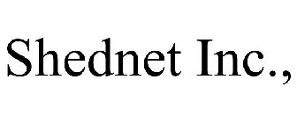 SHEDNET INC.,