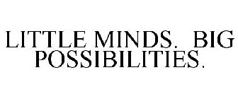 LITTLE MINDS. BIG POSSIBILITIES.