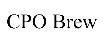 CPO BREW
