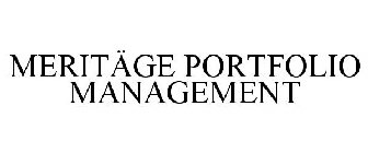 MERITÄGE PORTFOLIO MANAGEMENT