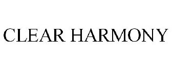 CLEAR HARMONY