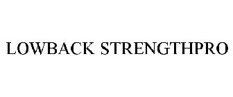 LOWBACK STRENGTHPRO